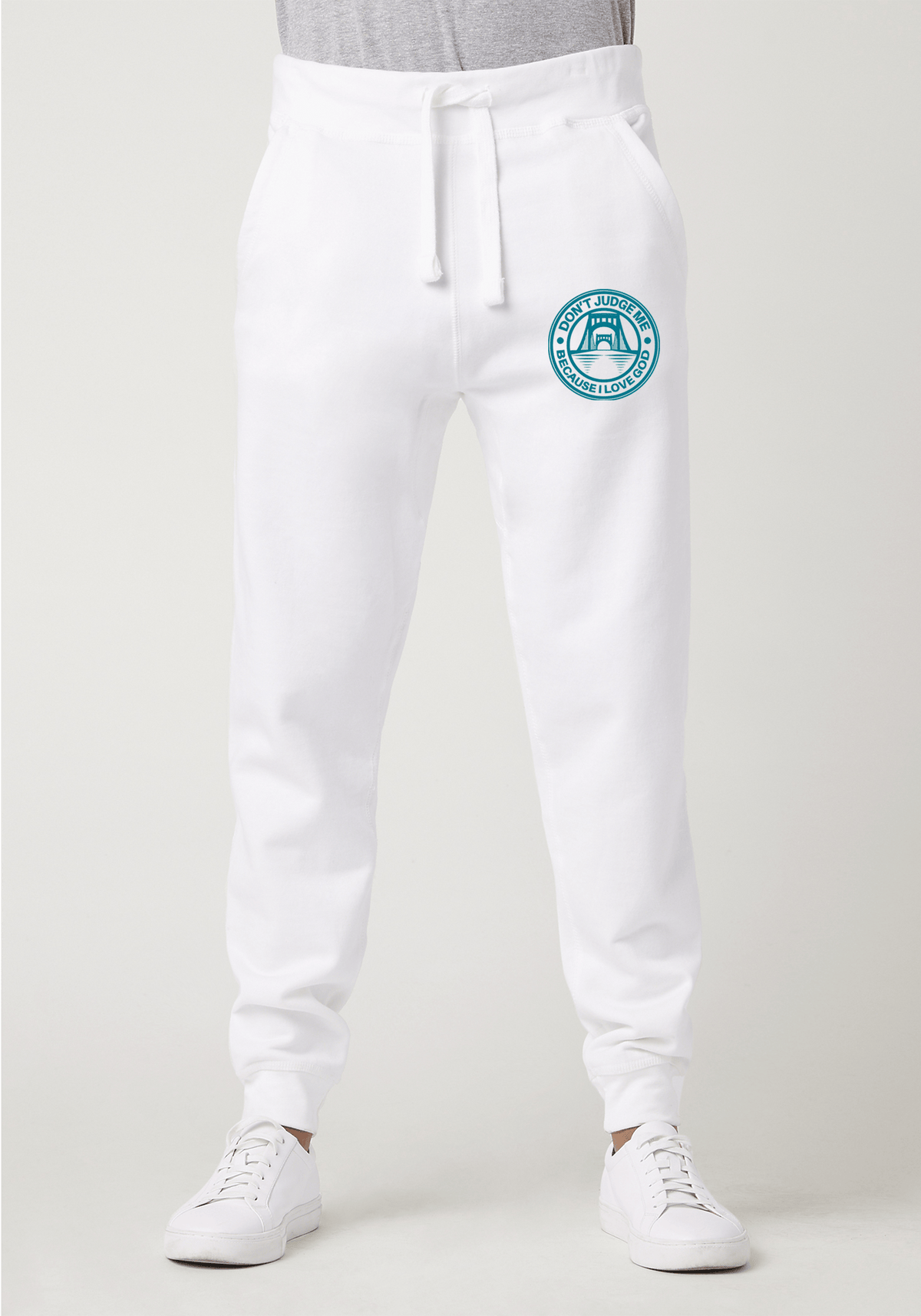 DJMC-UPLOADER:Teal:Joggers-white-GOD-Sacramento-Teal.png