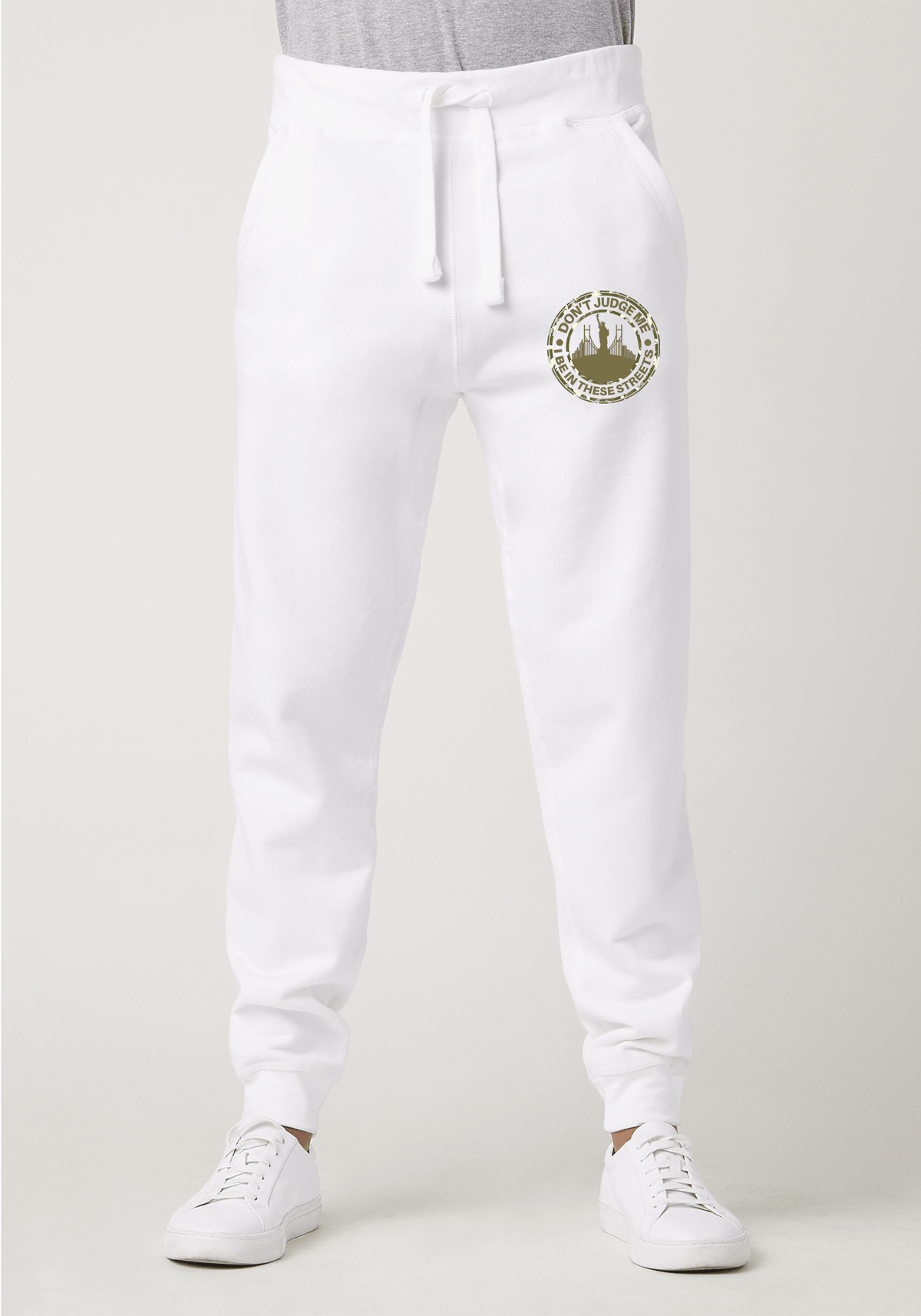 White Premium Jogger - The City