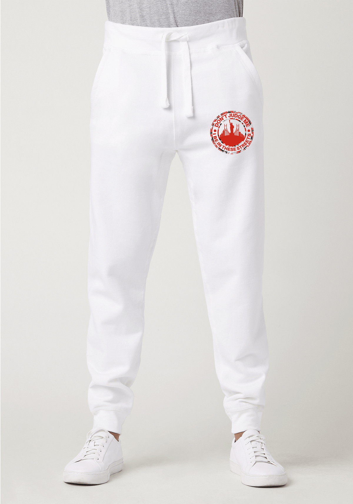 White Premium Jogger - The City