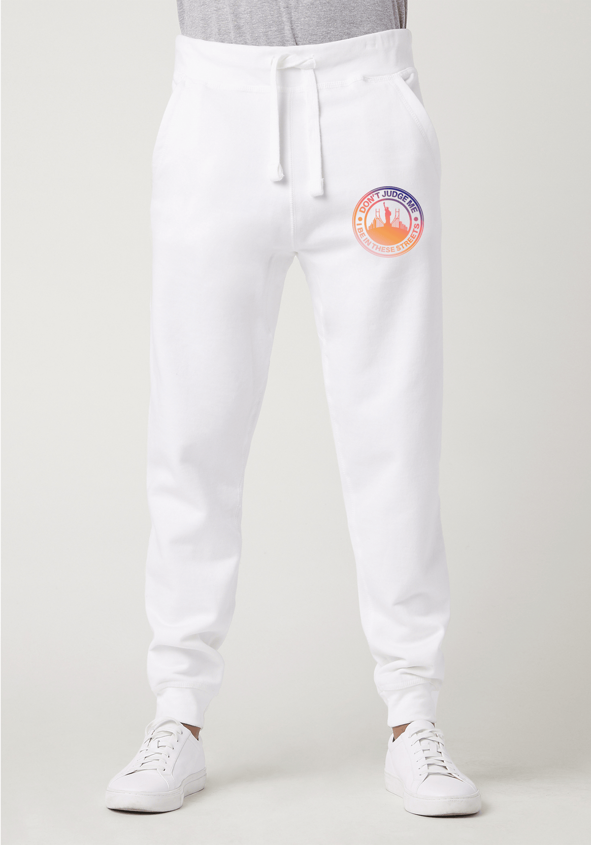 White Premium Jogger - The City