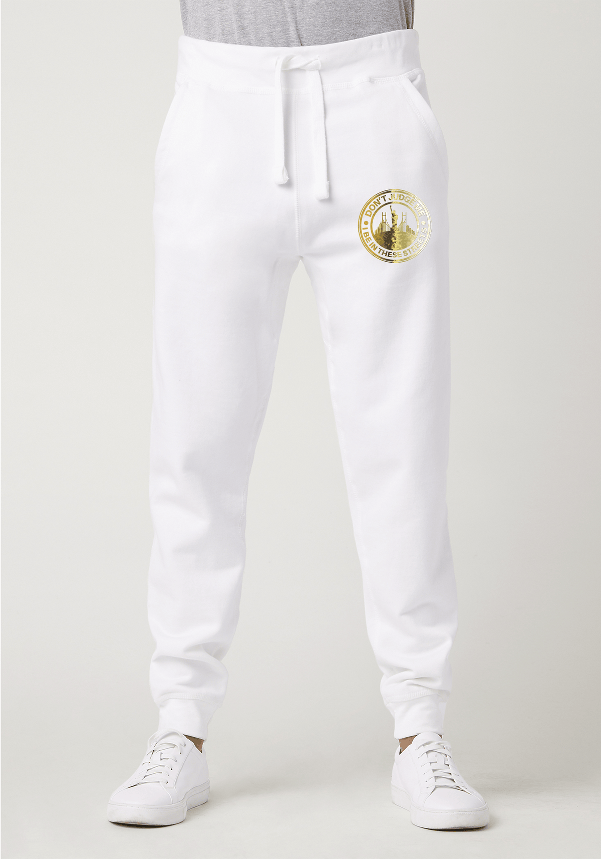 White Premium Jogger - The City