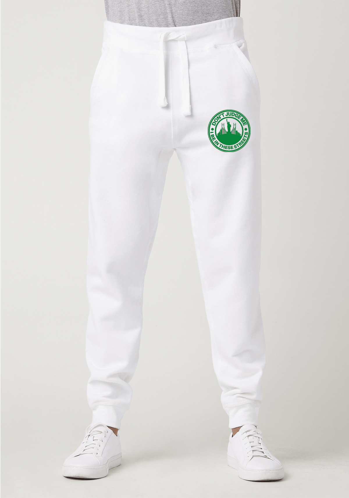 White Premium Jogger - The City