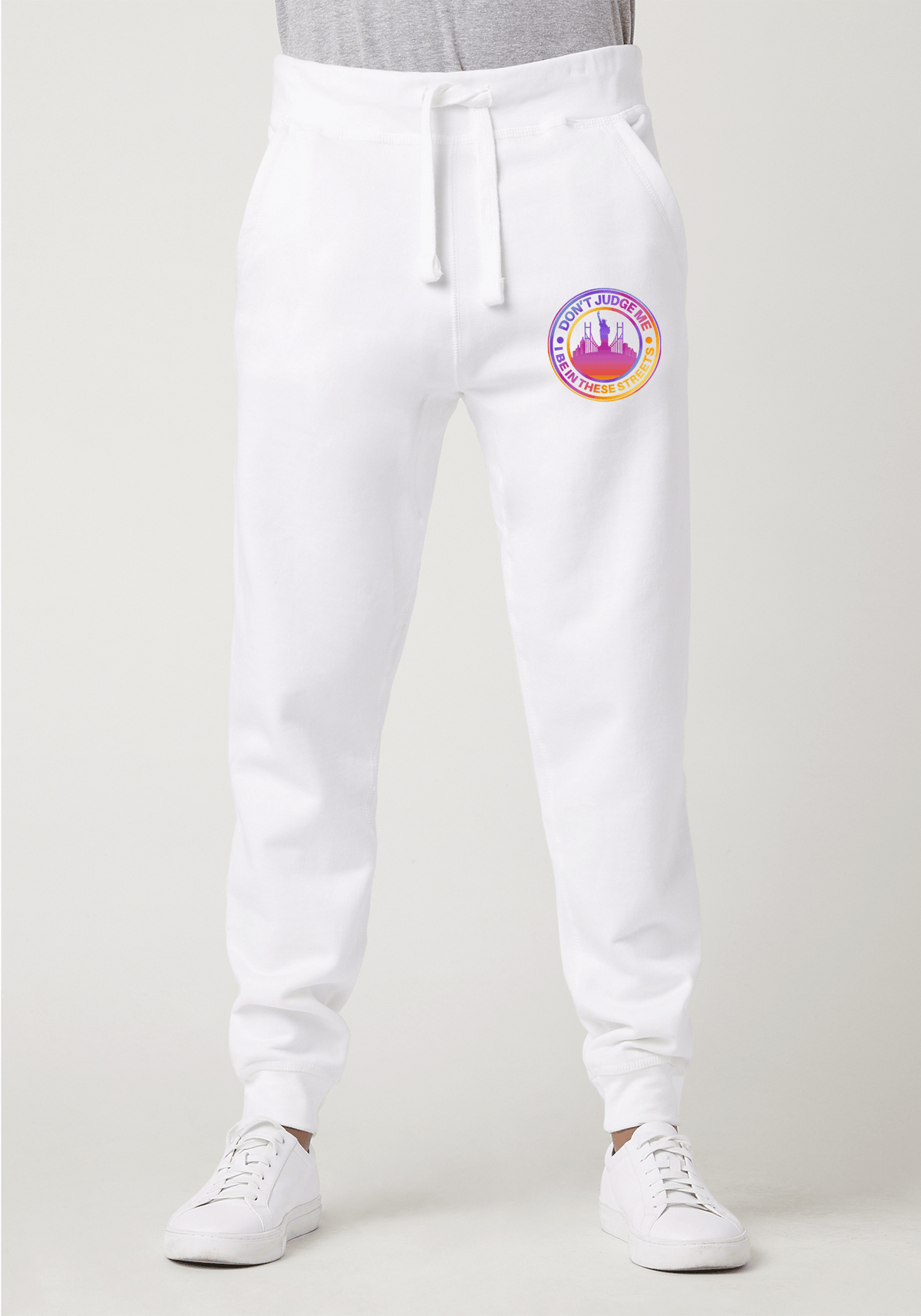 White Premium Jogger - The City