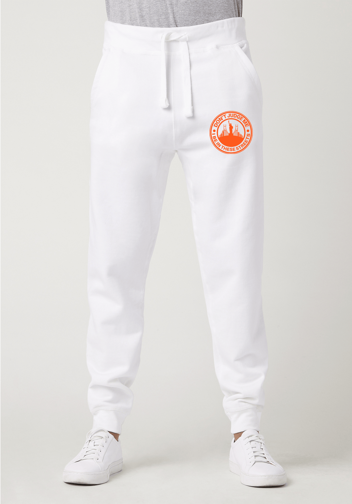 White Premium Jogger - The City