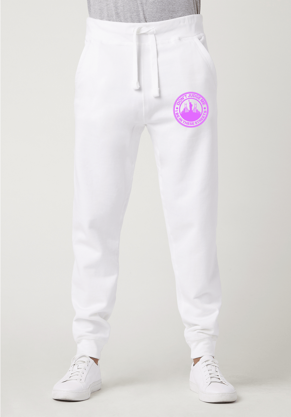 White Premium Jogger - The City