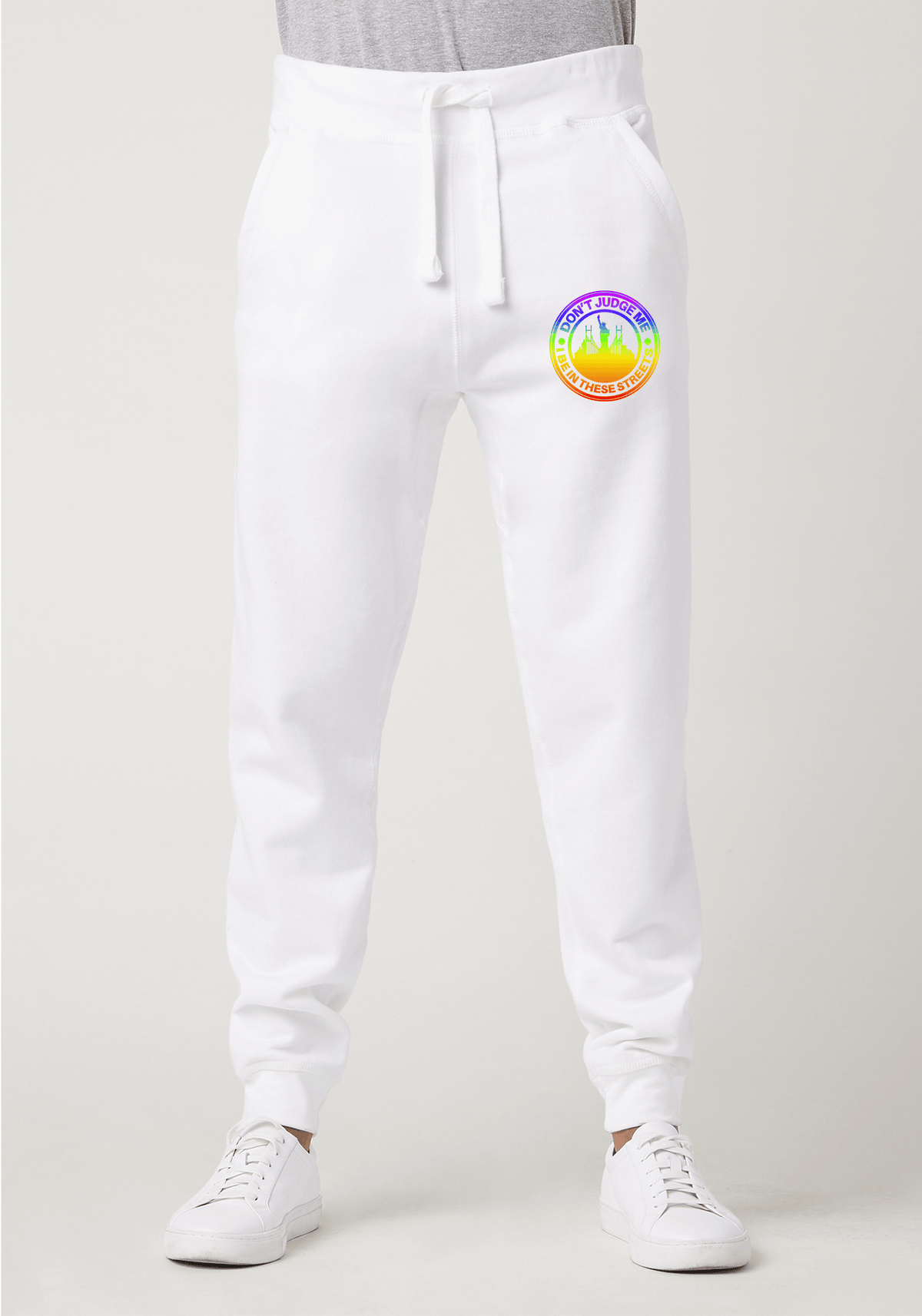 White Premium Jogger - The City