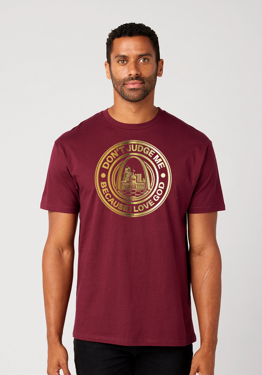 Maroon Unisex Faith T-Shirt - The Lou