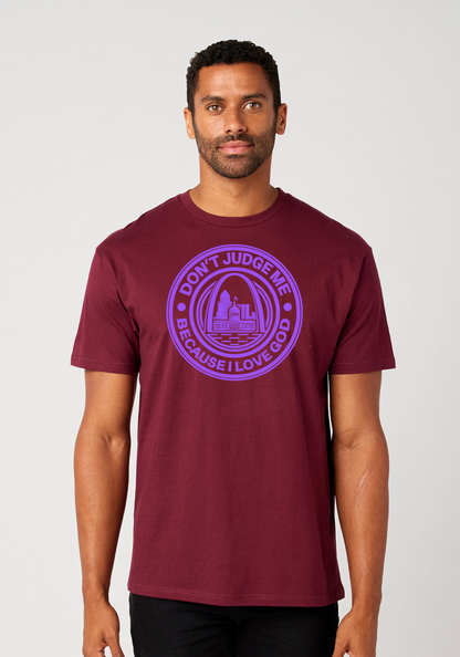 Maroon Unisex Faith T-Shirt - The Lou