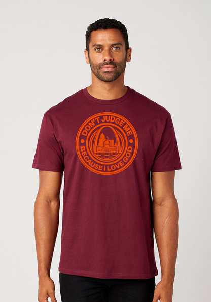 Maroon Unisex Faith T-Shirt - The Lou