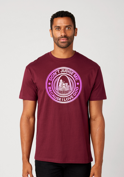 Maroon Unisex Faith T-Shirt - The Lou