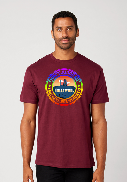 Maroon Unisex T-Shirt - Hollywood