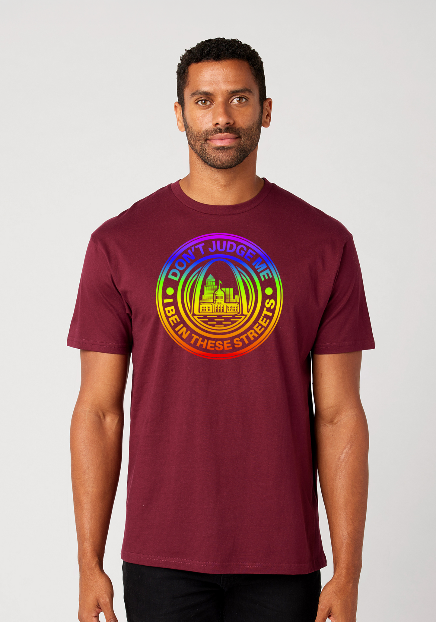 Maroon Unisex T-Shirt - The Lou