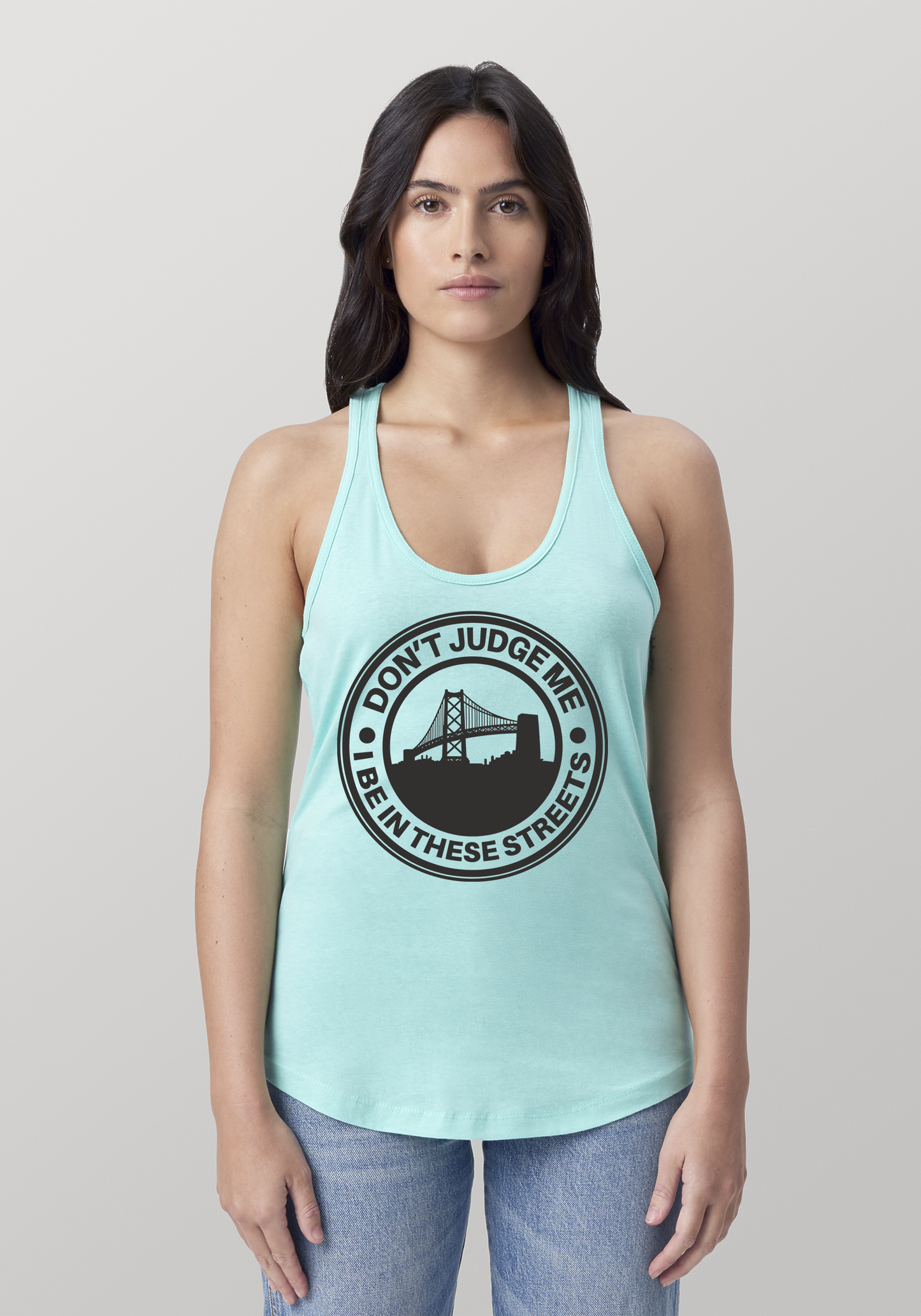 Mint Women's Racerback Tank - The Town
