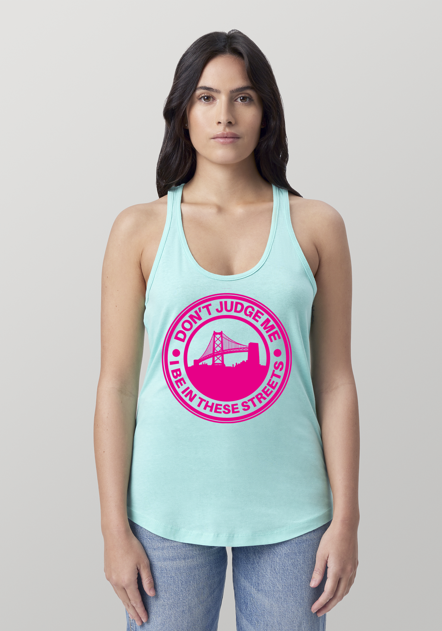 Mint Women's Racerback Tank - The Town