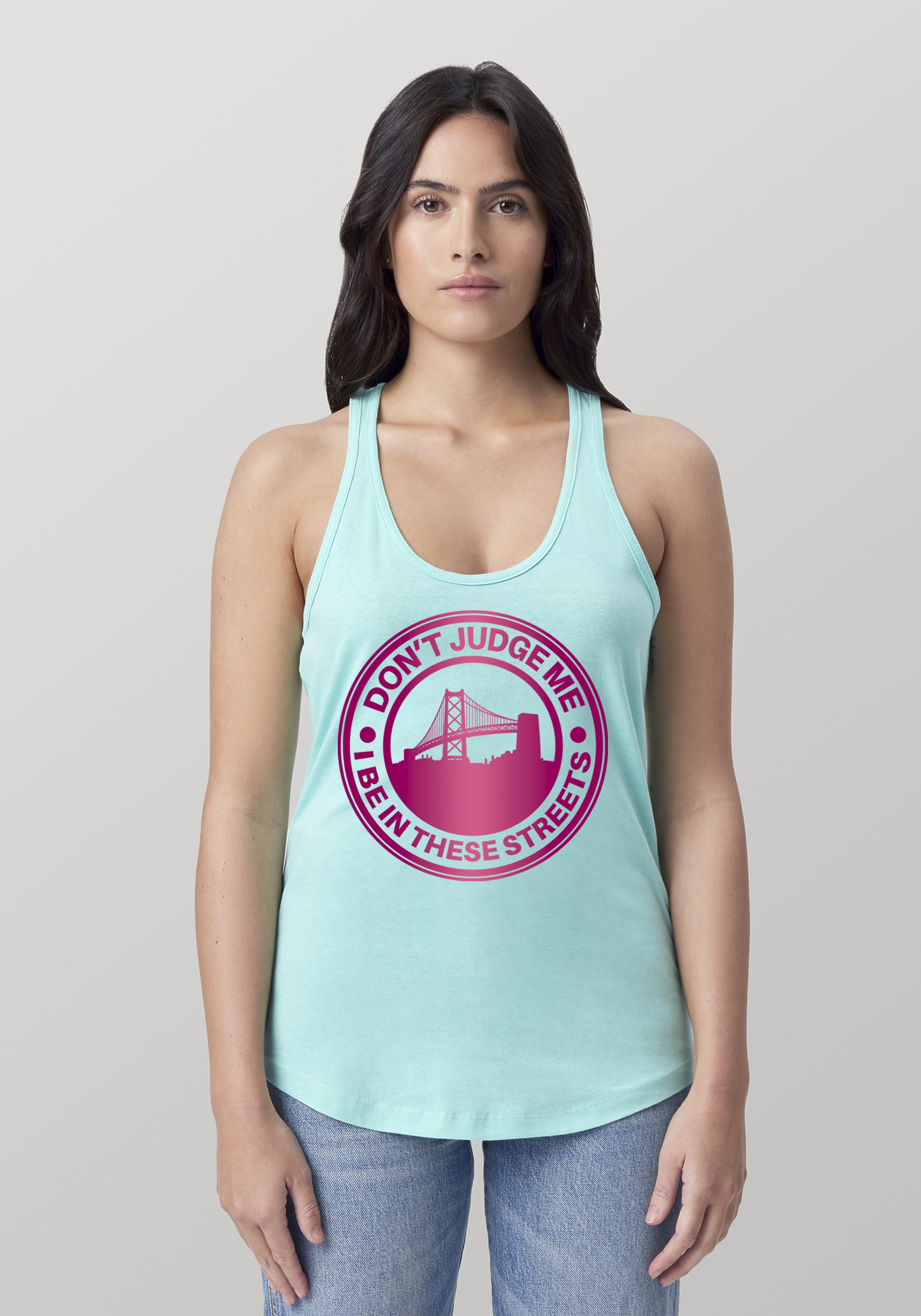Mint Women's Racerback Tank - The Town