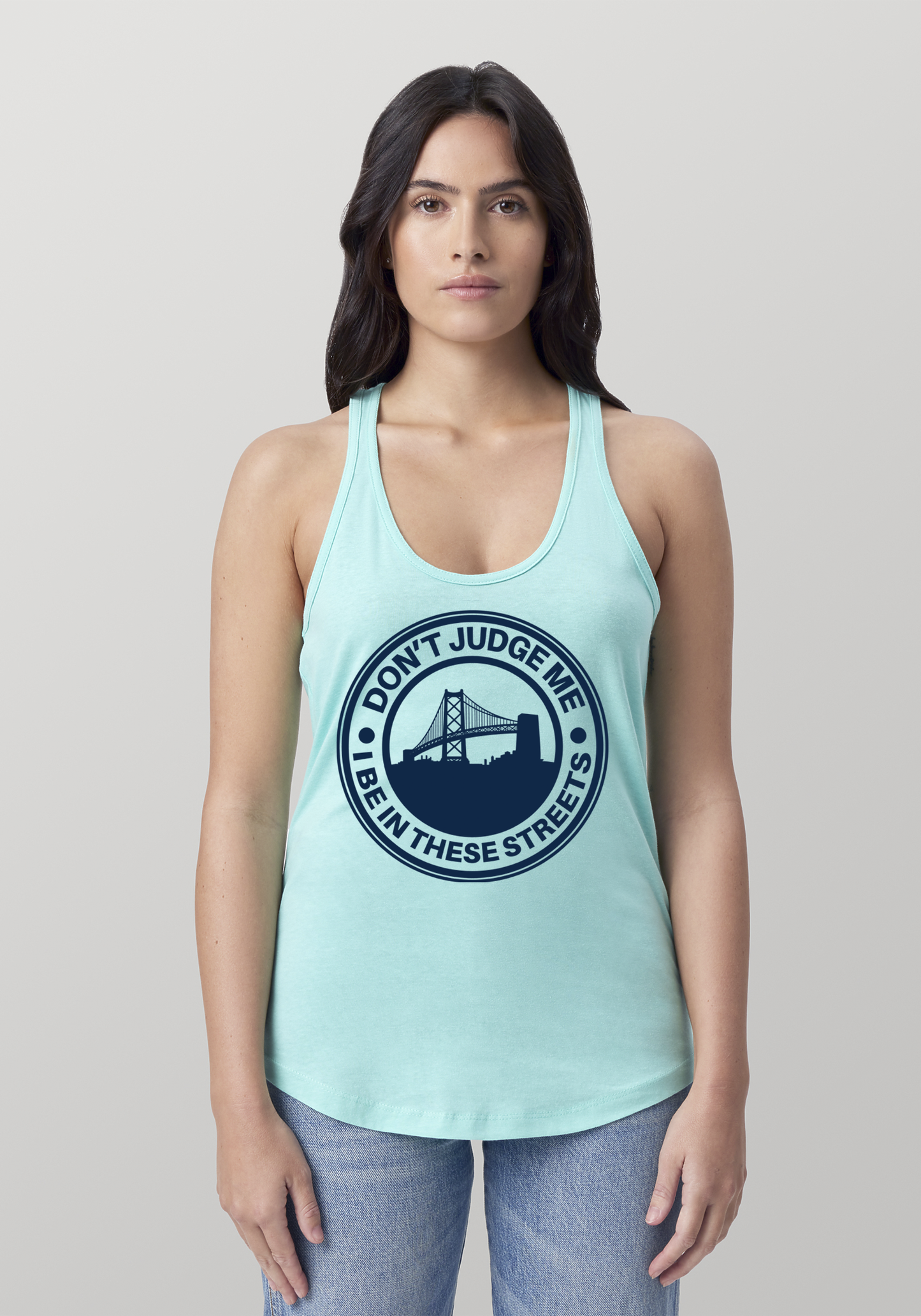 Mint Women's Racerback Tank - The Town