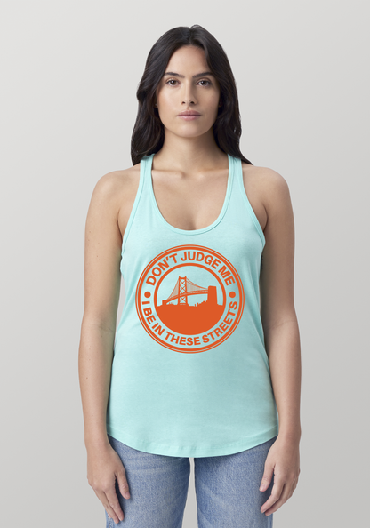 Mint Women's Racerback Tank - The Town
