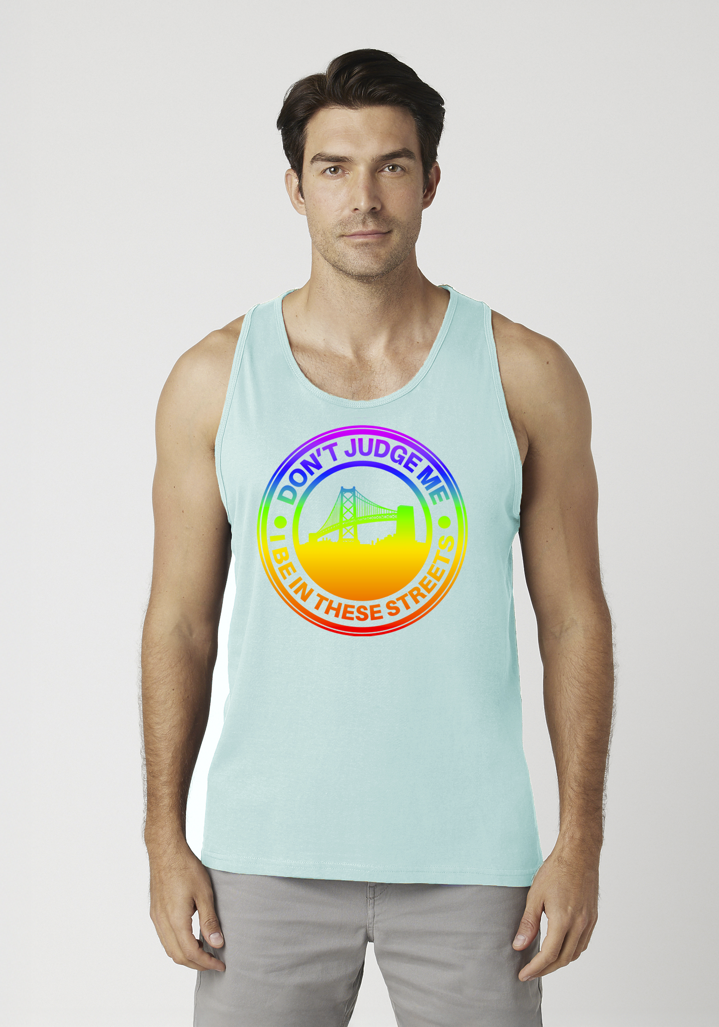 Mint Men's Tank Top - The Town