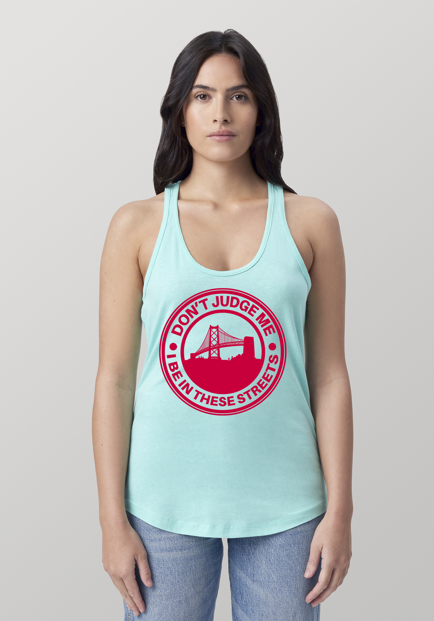Mint Women's Racerback Tank - The Town