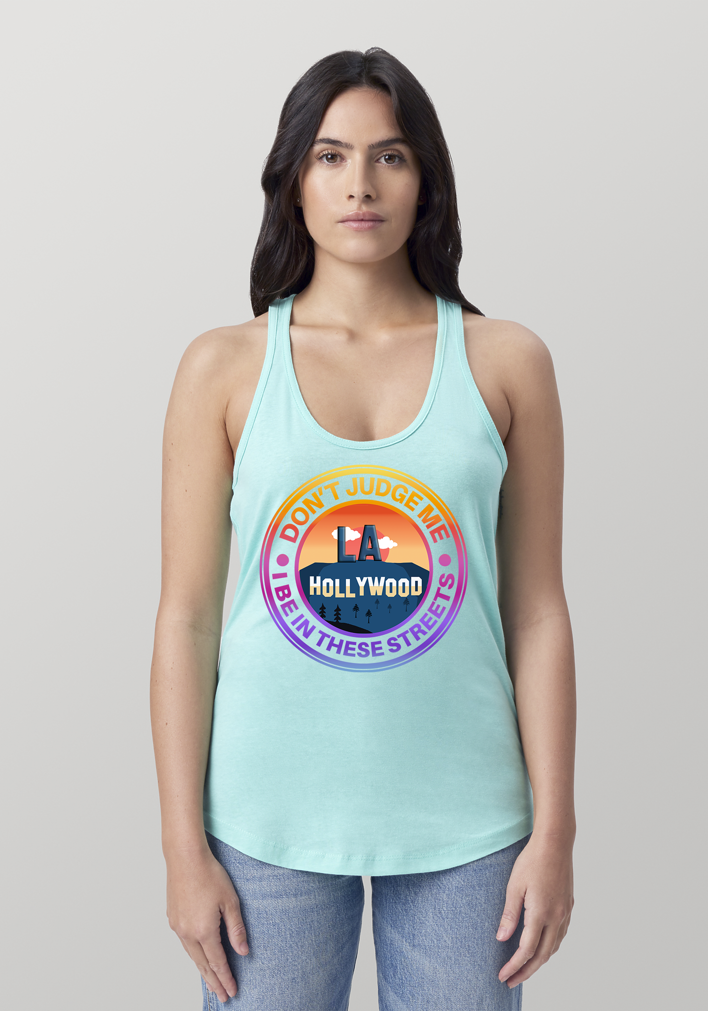 Mint Women's Racerback Tank - Hollywood