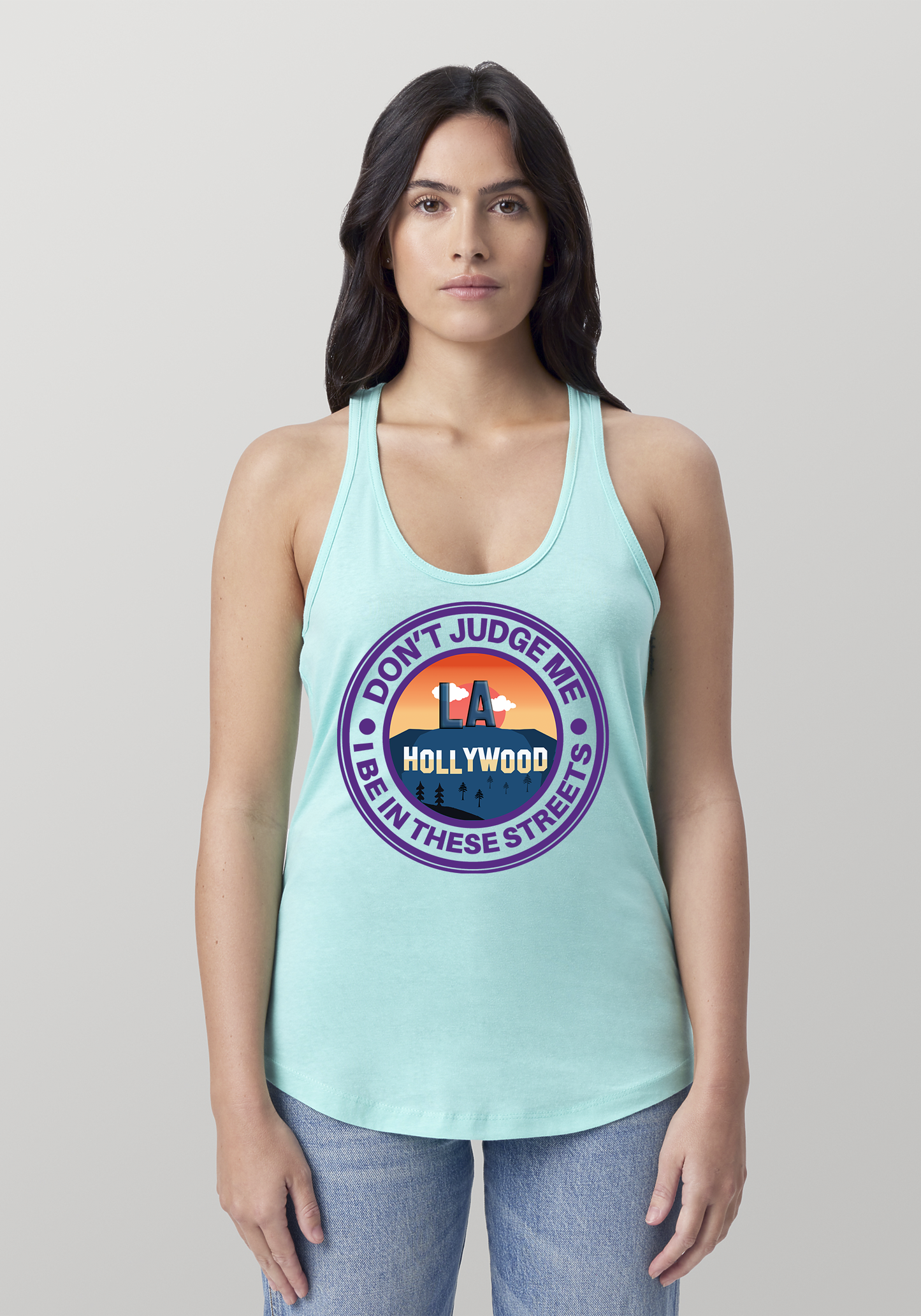 Mint Women's Racerback Tank - Hollywood