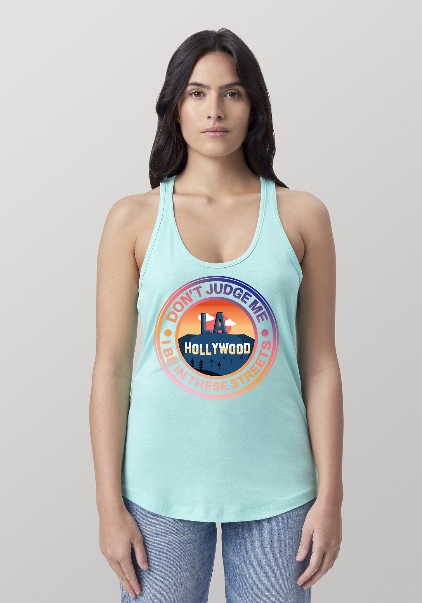Mint Women's Racerback Tank - Hollywood