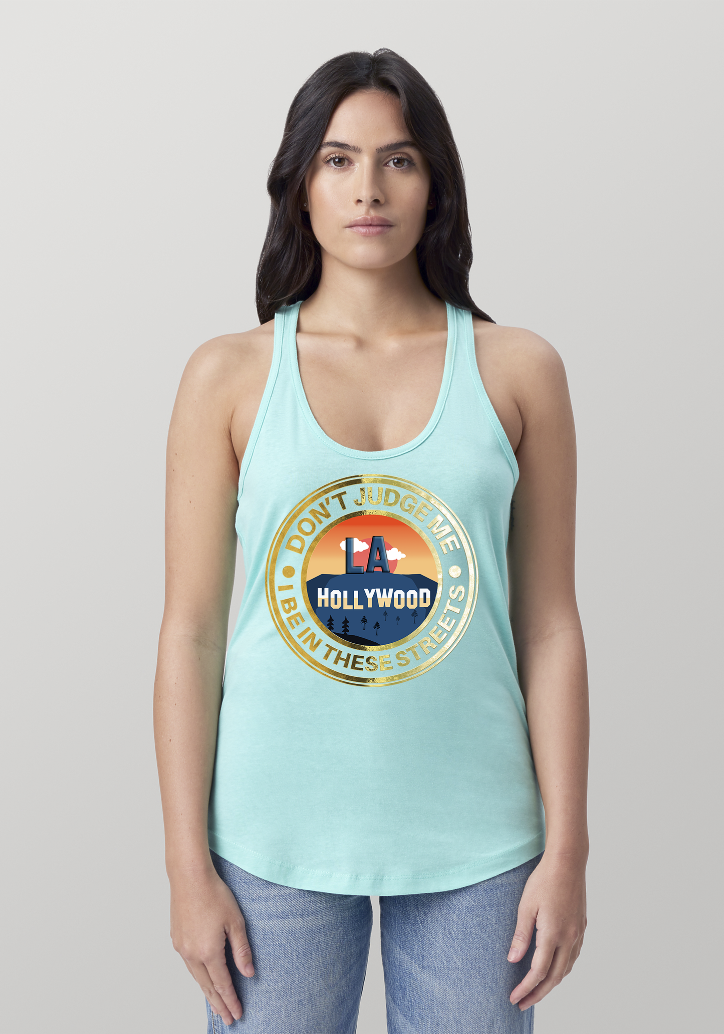 Mint Women's Racerback Tank - Hollywood
