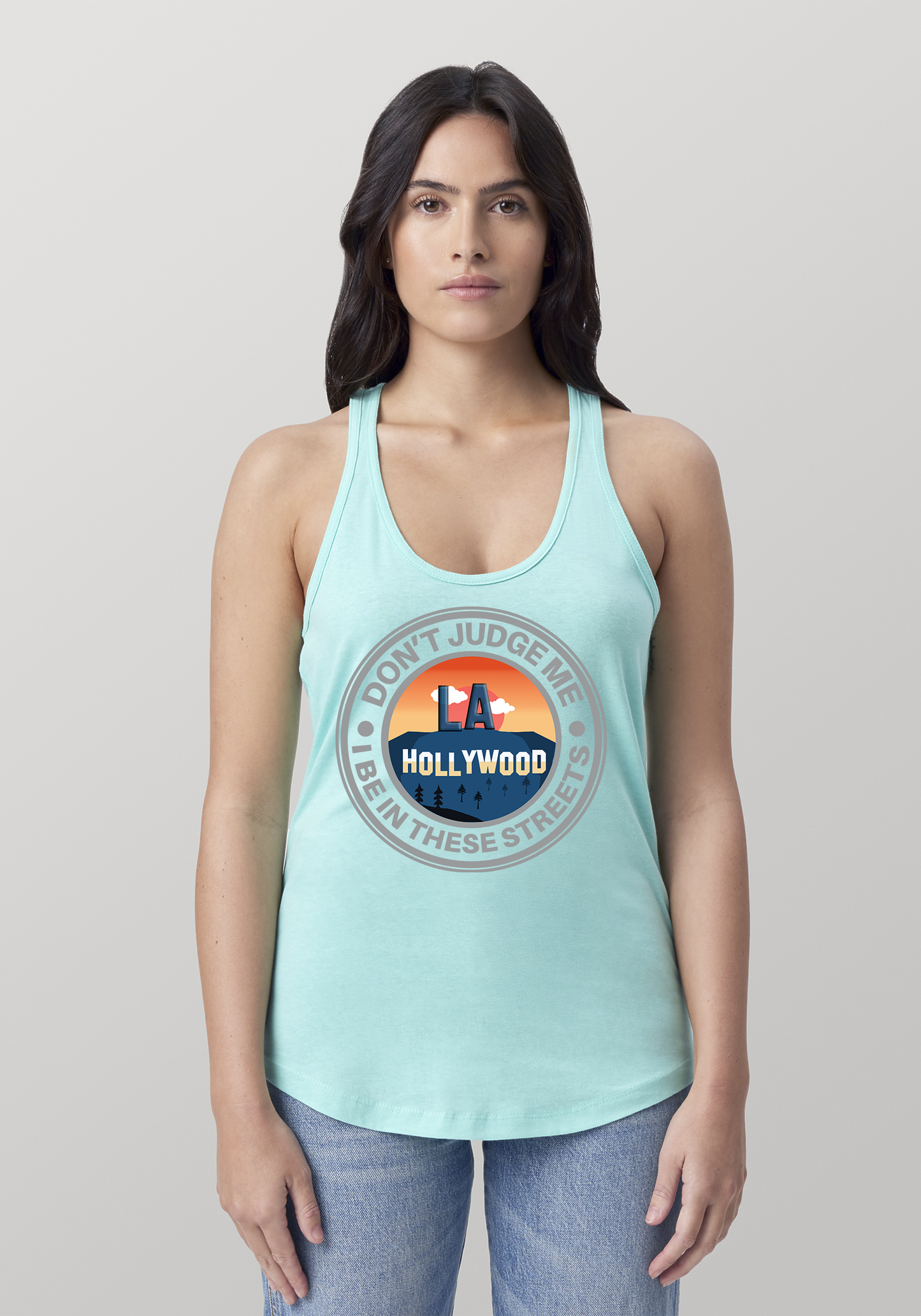 Mint Women's Racerback Tank - Hollywood