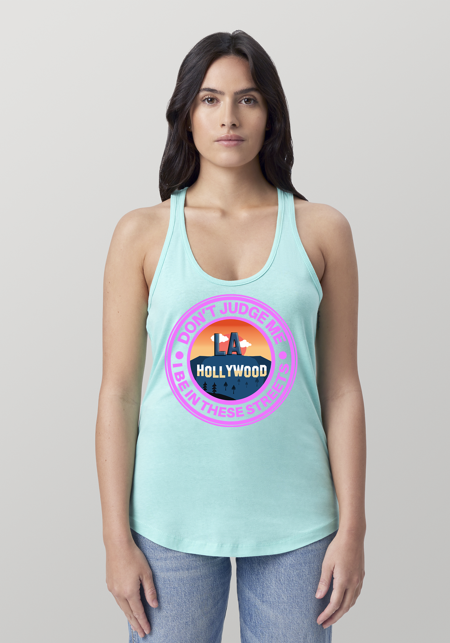 Mint Women's Racerback Tank - Hollywood