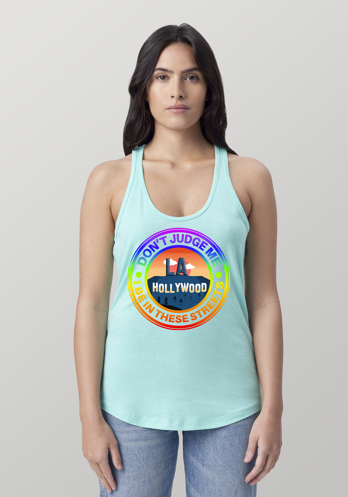 Mint Women's Racerback Tank - Hollywood