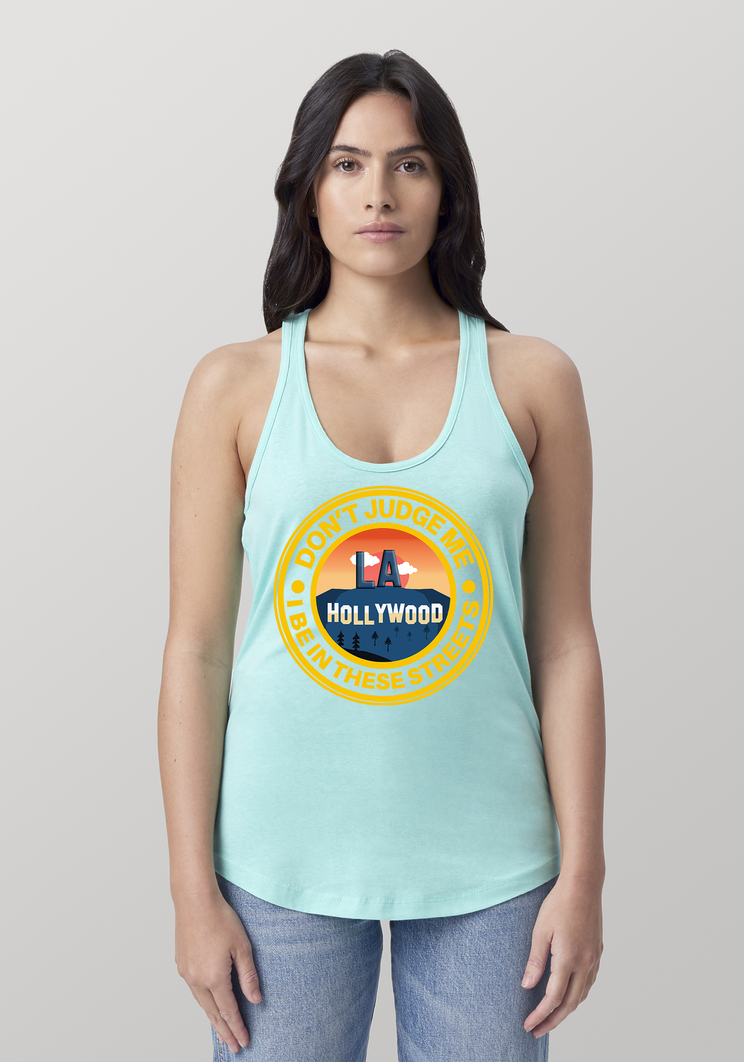 Mint Women's Racerback Tank - Hollywood