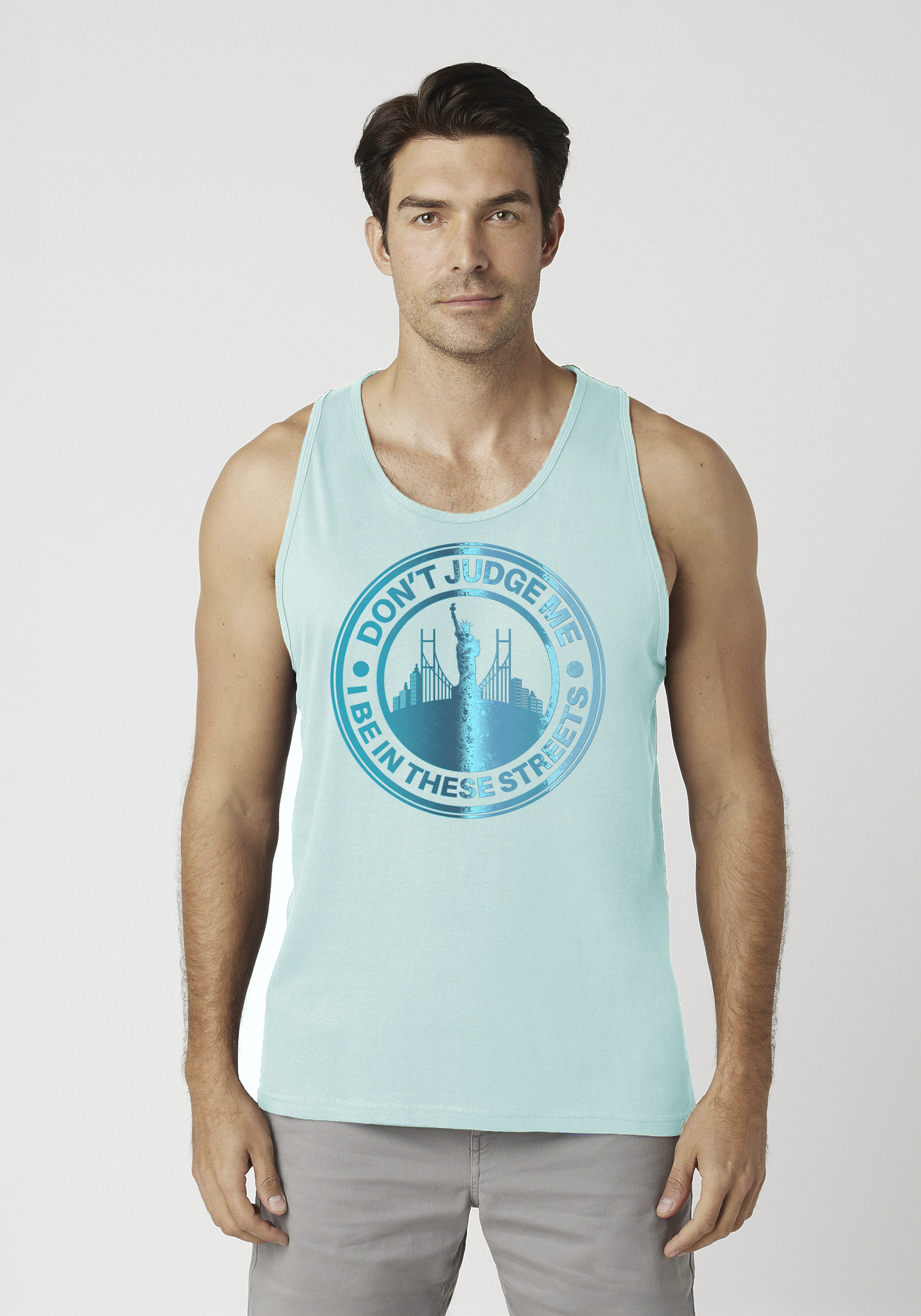 Mint Men's Tank Top - The City