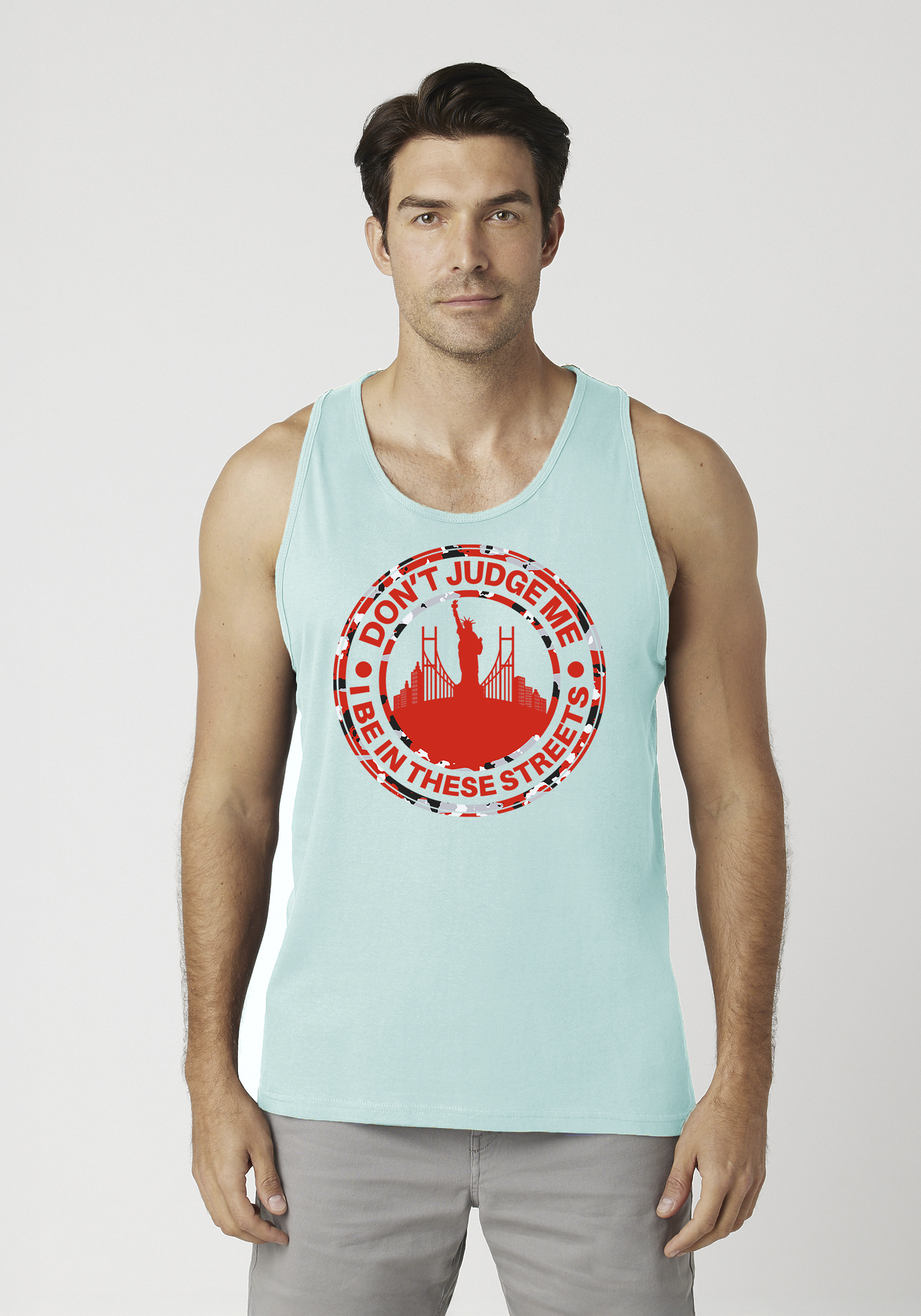 Mint Men's Tank Top - The City