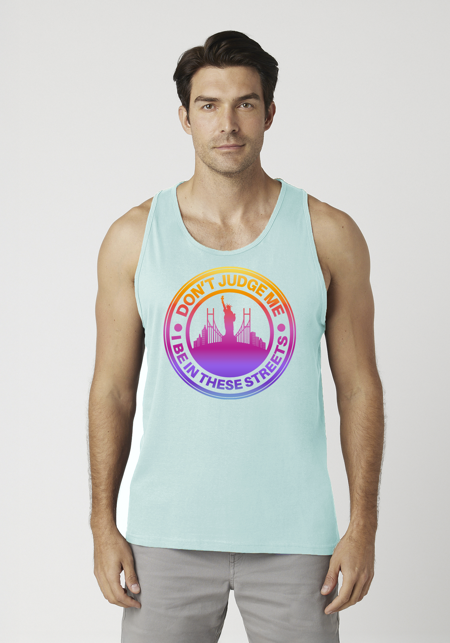 Mint Men's Tank Top - The City