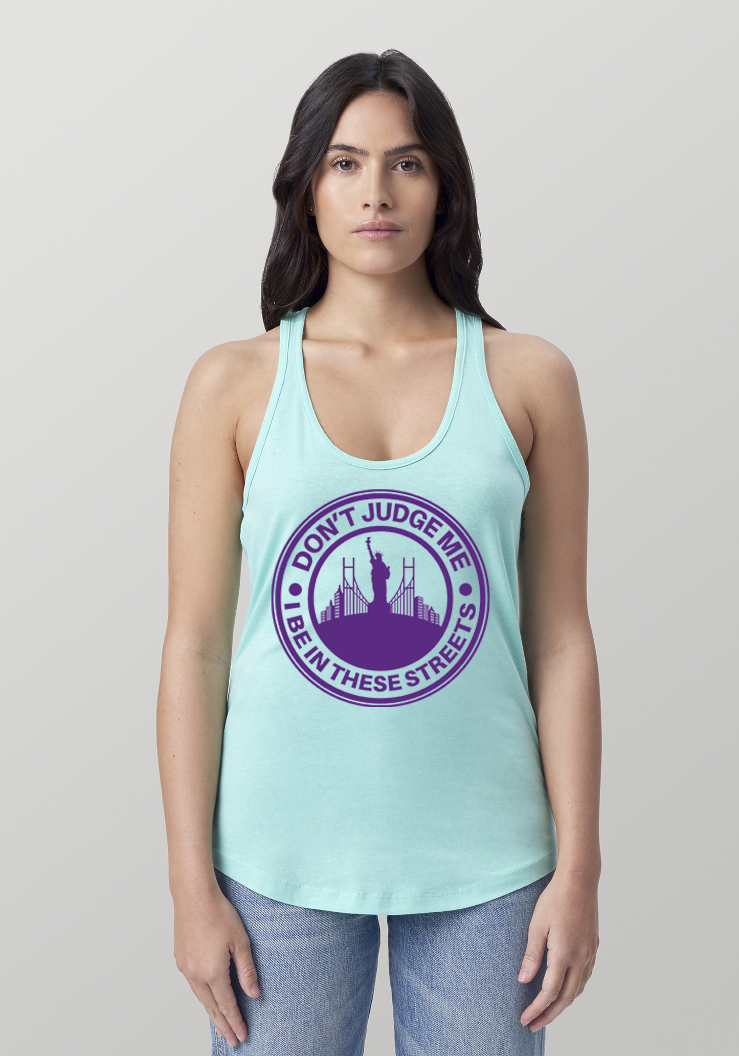 Mint Women's Racerback Tank - The City