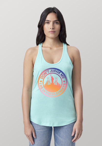 Mint Women's Racerback Tank - The City