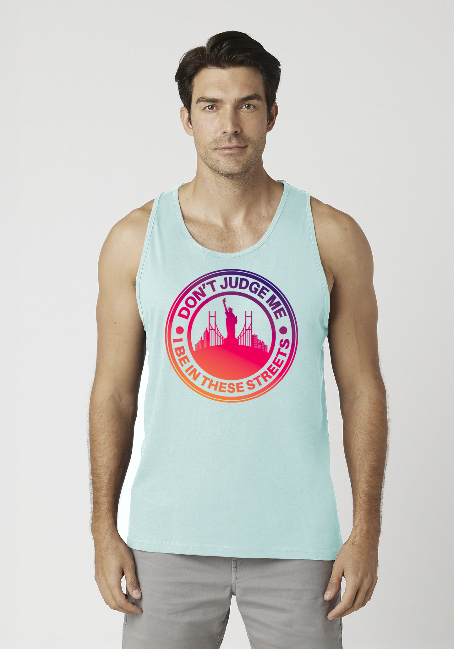 Mint Men's Tank Top - The City