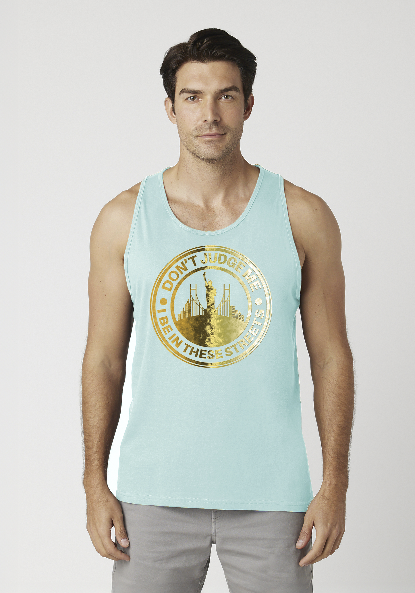 Mint Men's Tank Top - The City
