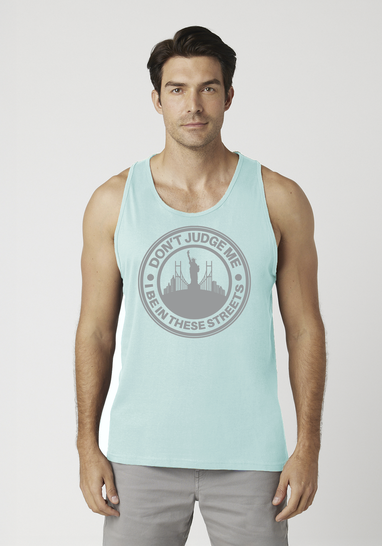 Mint Men's Tank Top - The City