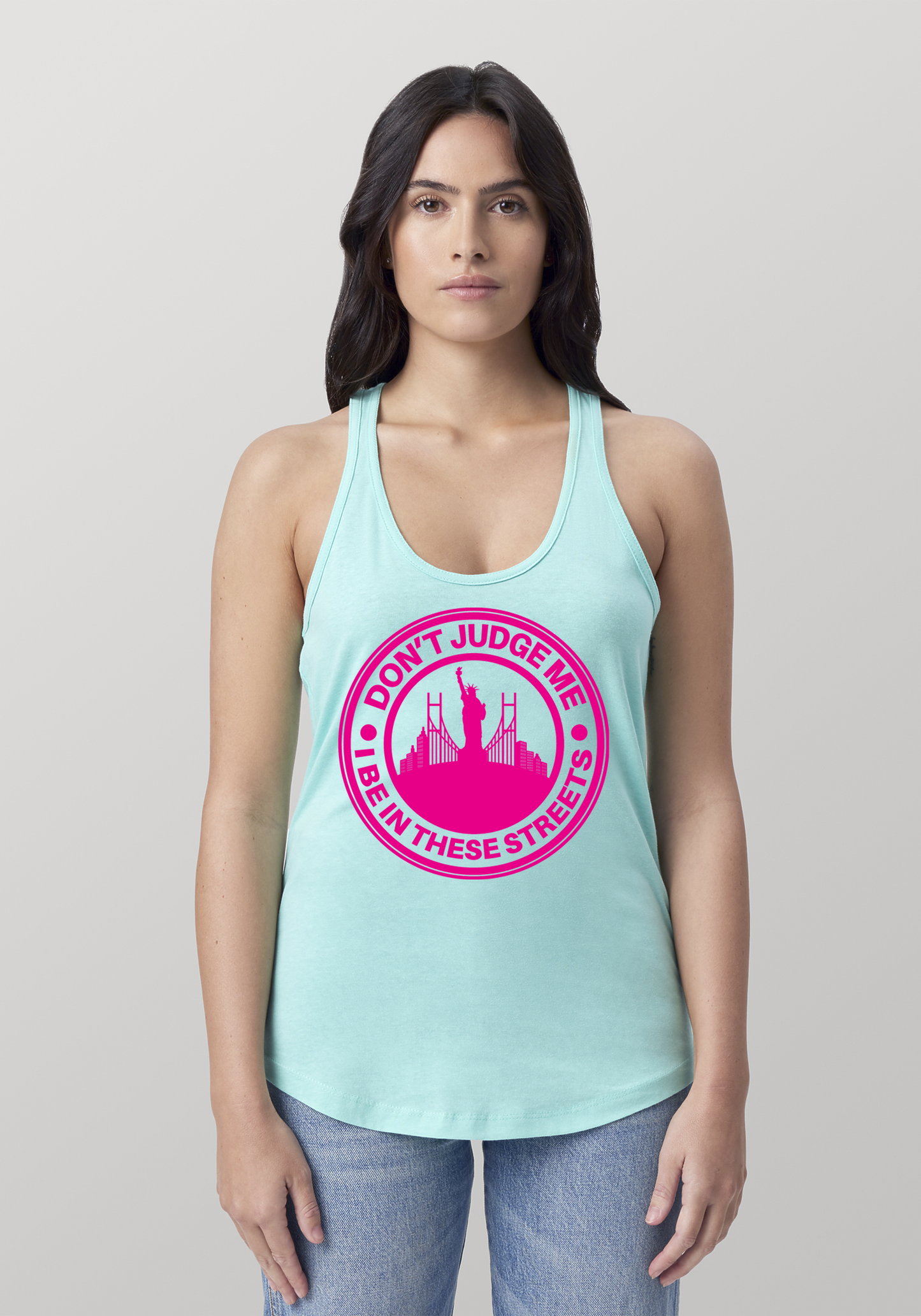 Mint Women's Racerback Tank - The City