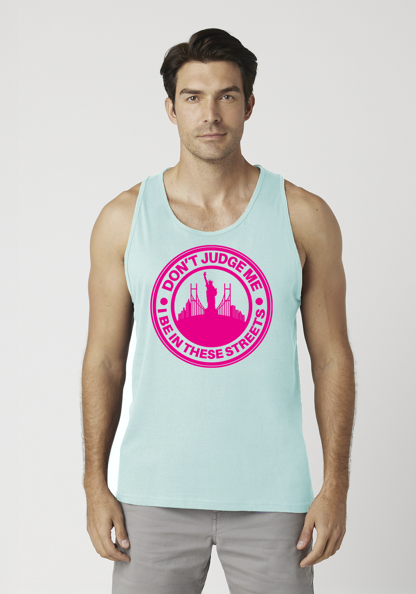 Mint Men's Tank Top - The City
