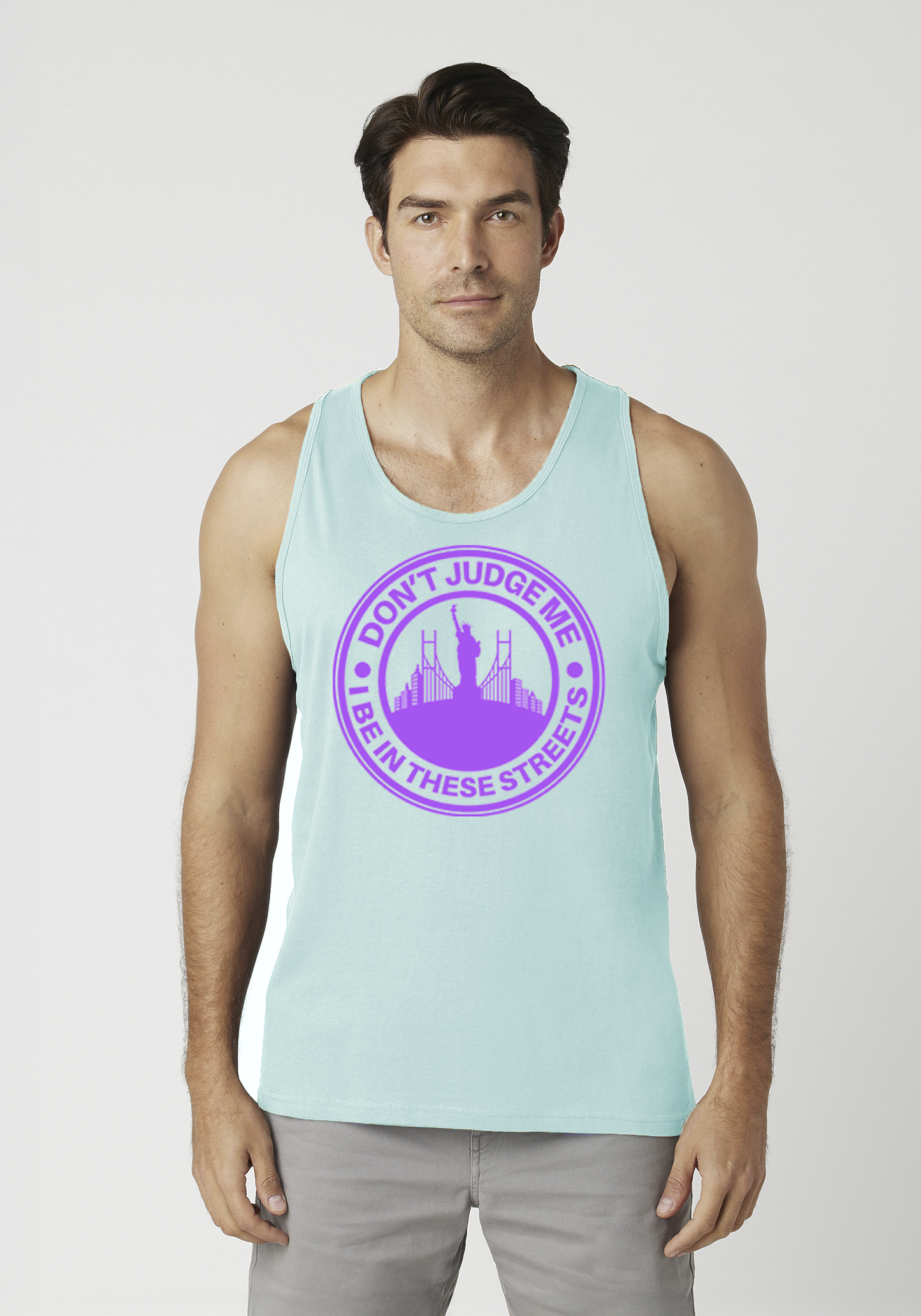 Mint Men's Tank Top - The City