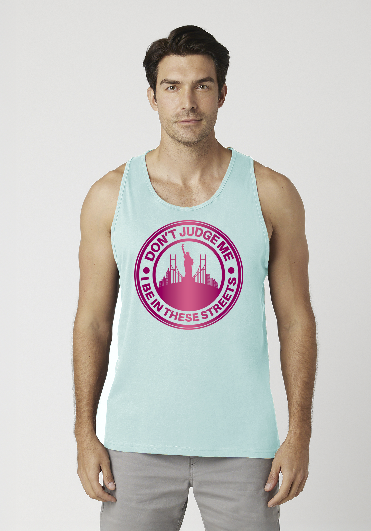 Mint Men's Tank Top - The City