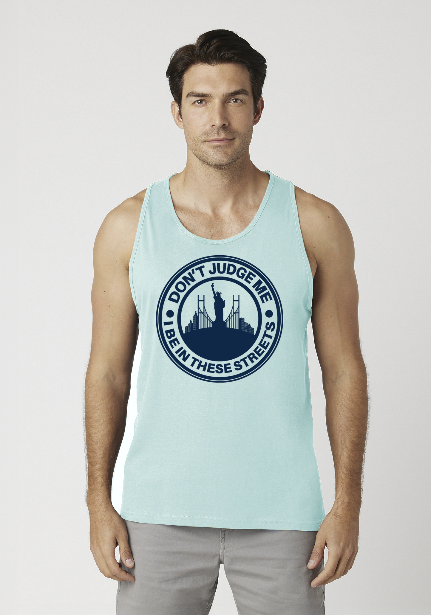 Mint Men's Tank Top - The City