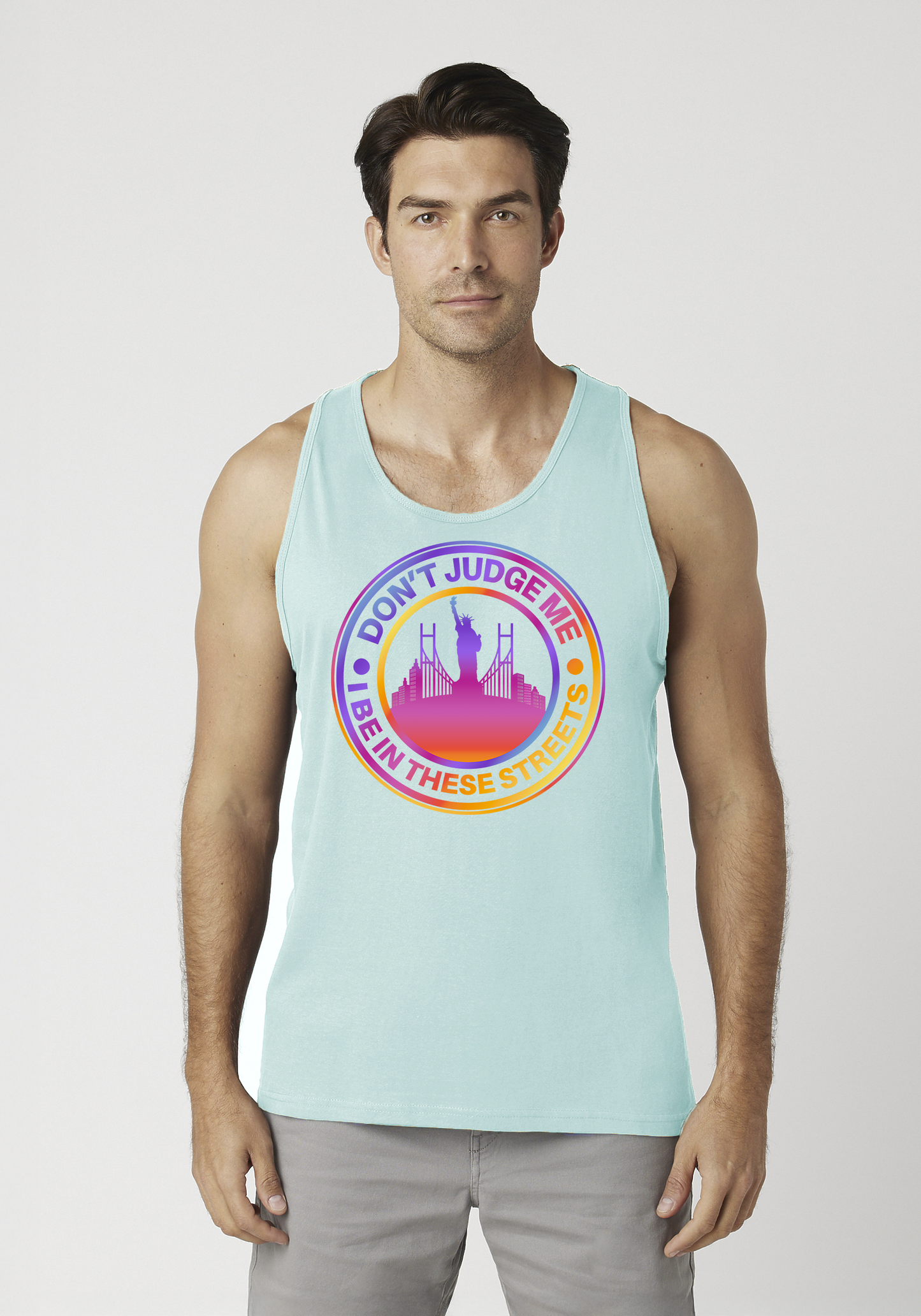 Mint Men's Tank Top - The City