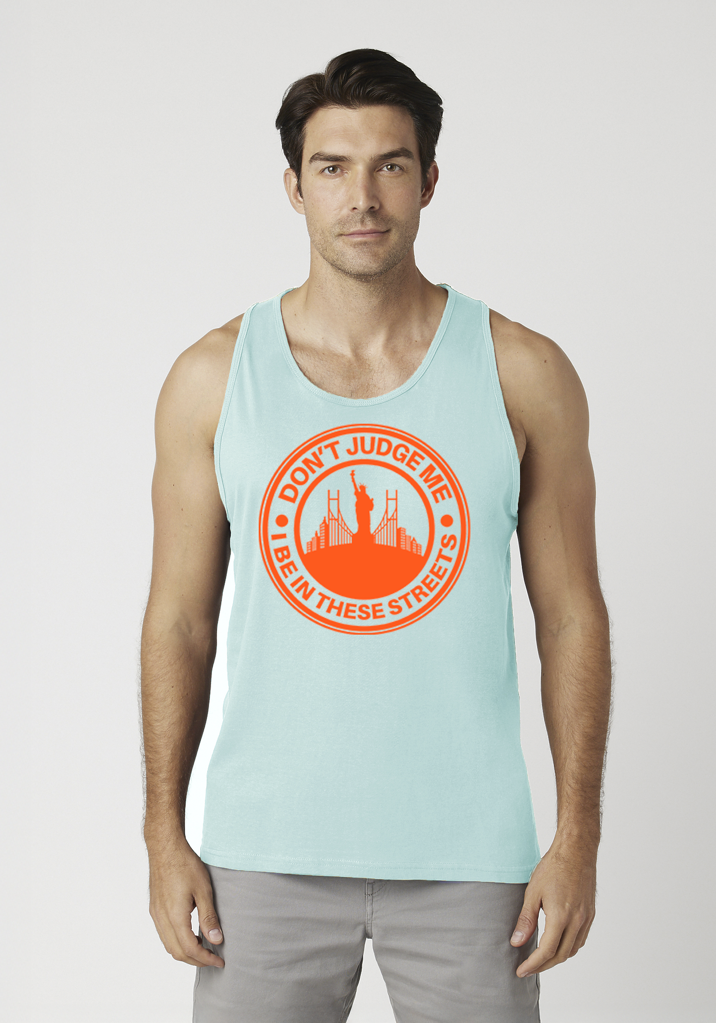 Mint Men's Tank Top - The City