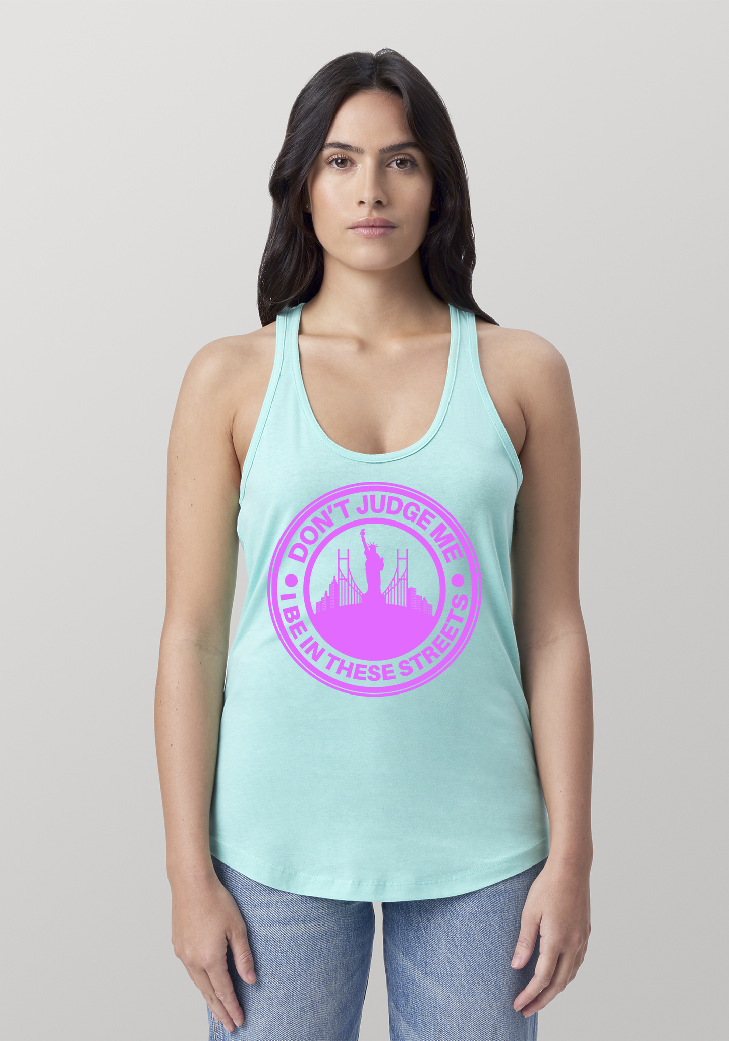 Mint Women's Racerback Tank - The City