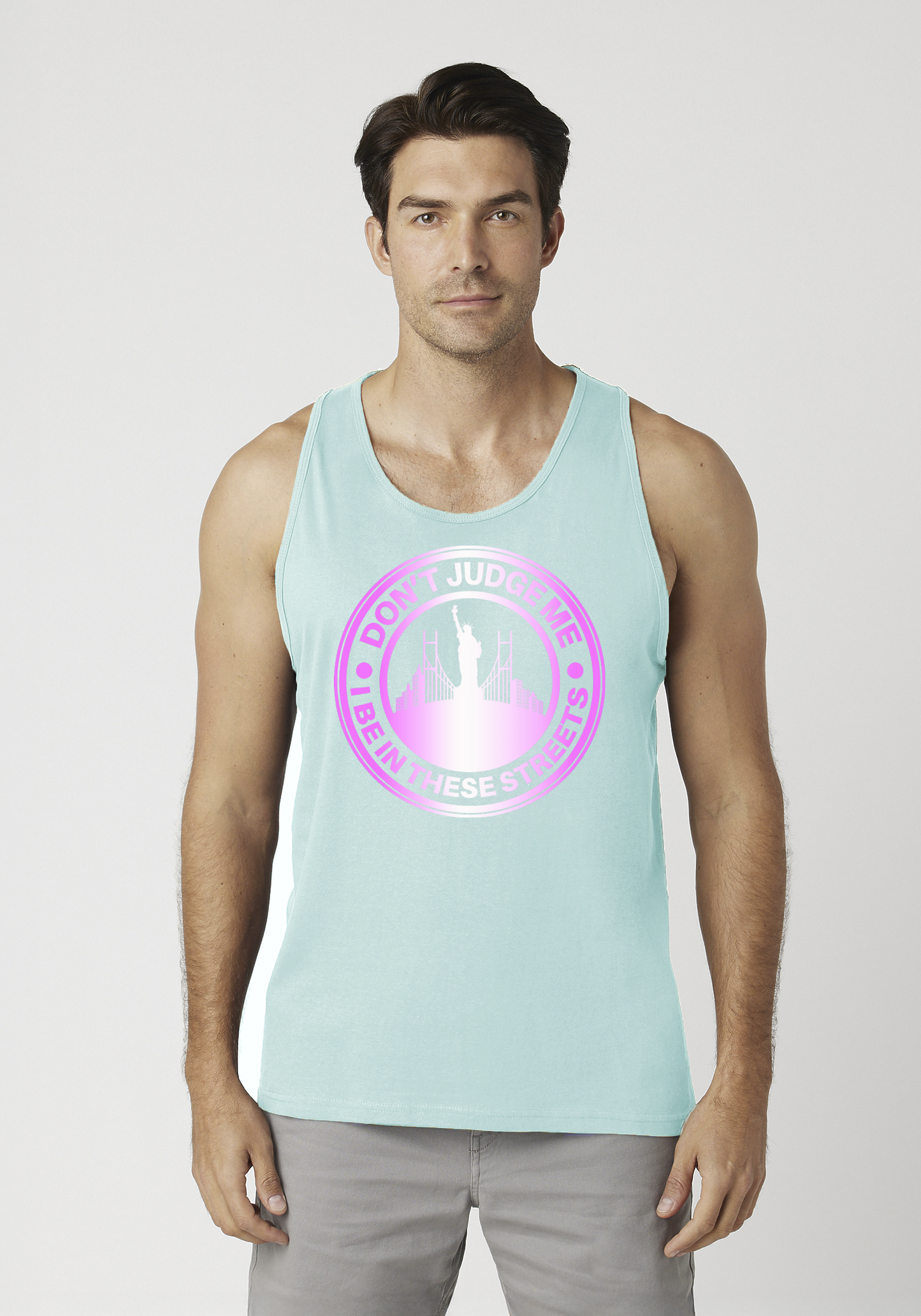 Mint Men's Tank Top - The City