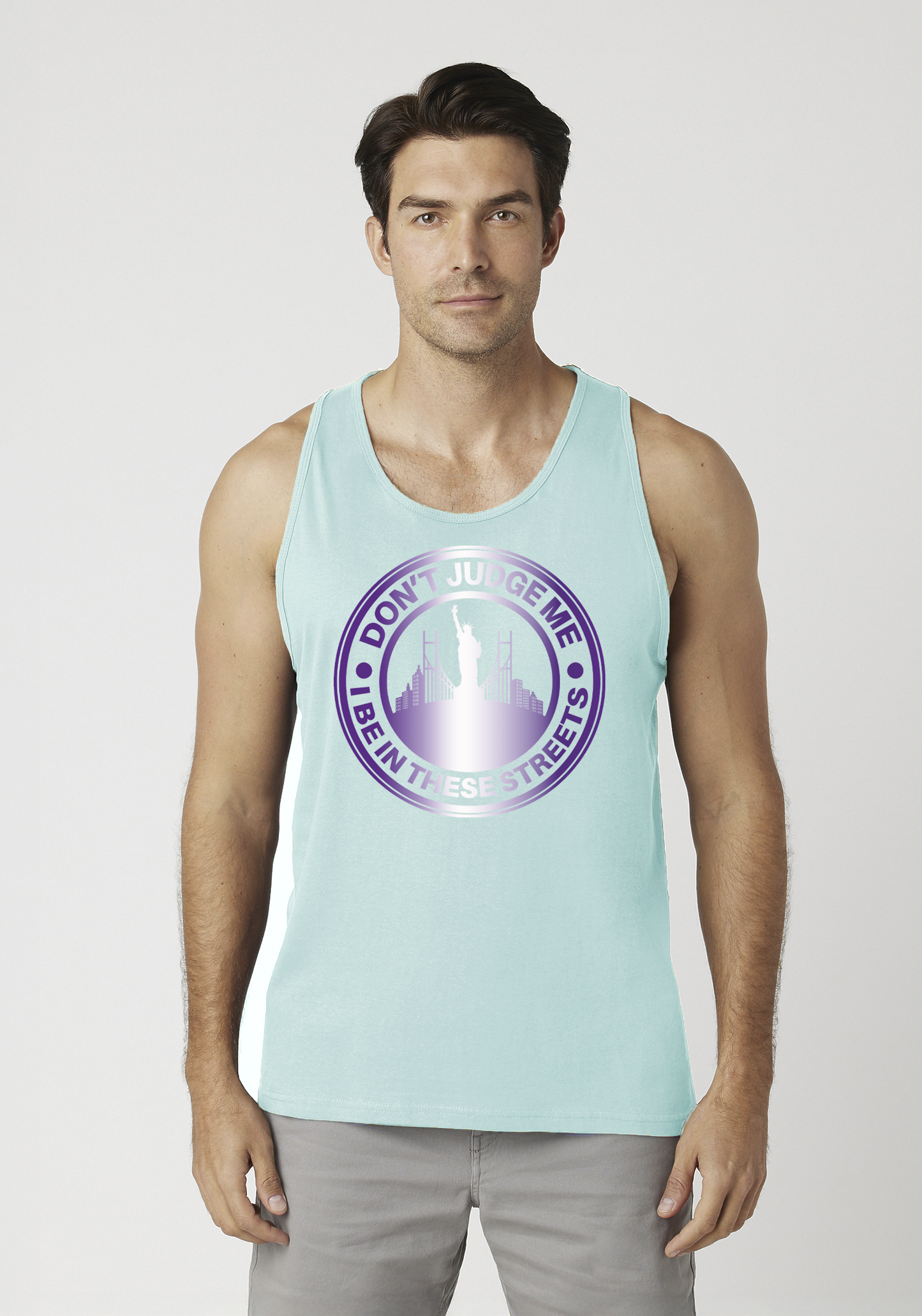 Mint Men's Tank Top - The City