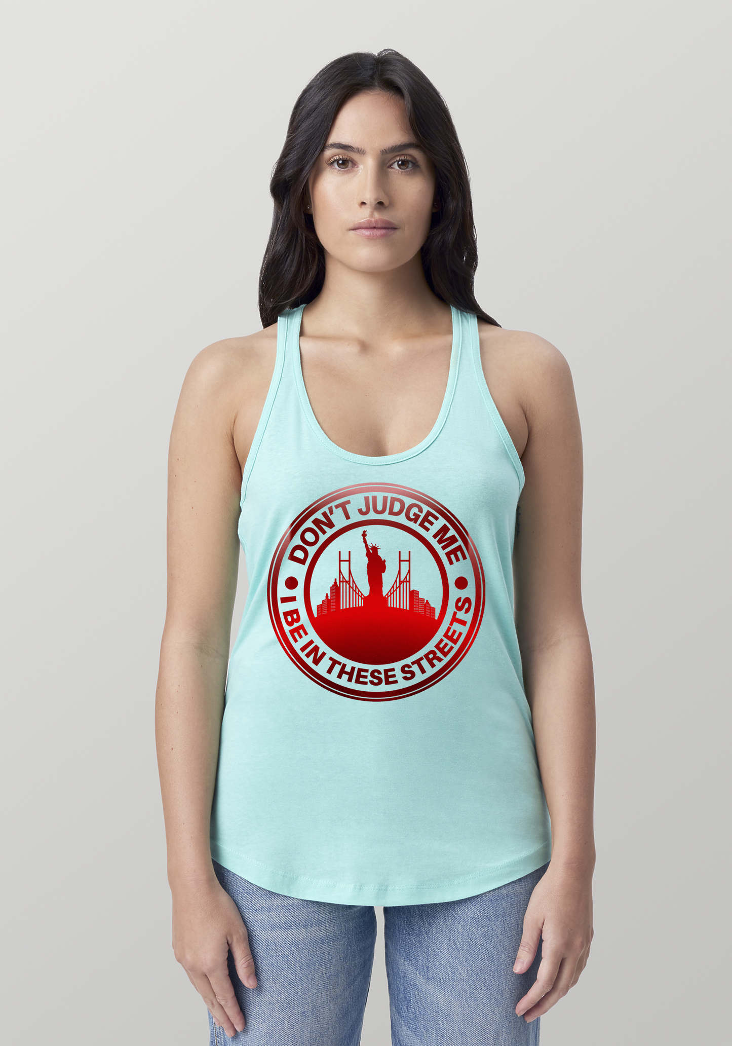 Mint Women's Racerback Tank - The City